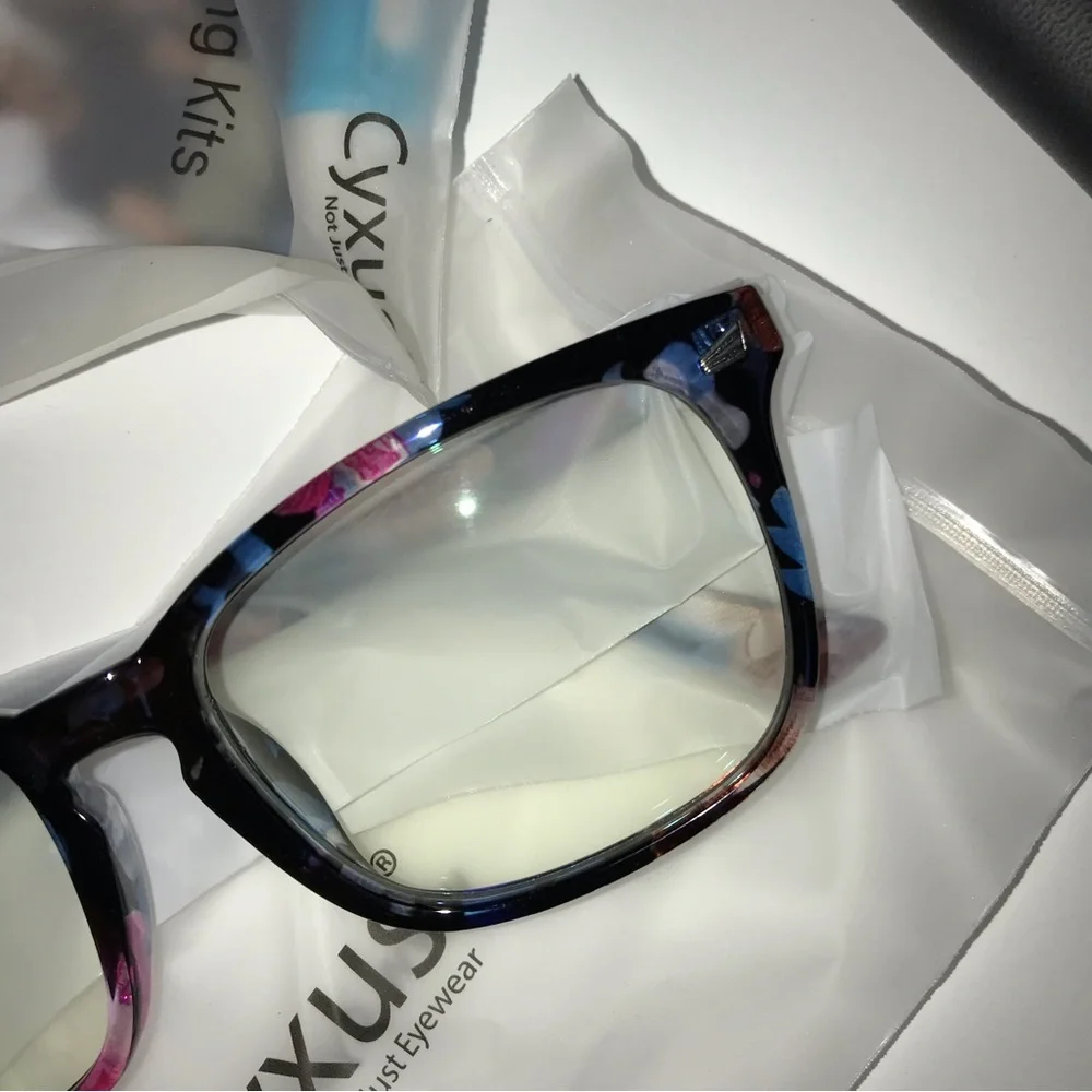 Blue Light Filter Computer Glasses Unisex Cyxus w/Case NIB